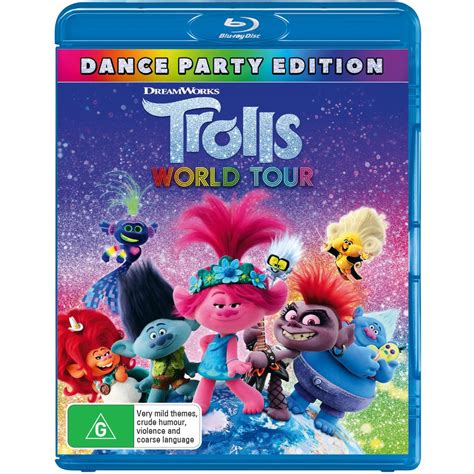 Trolls World Tour Blu Ray Big W