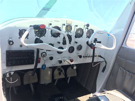 Cessna 120 Cockpit Tailwheel ACE Basin Aviation Archives - Tailwheel Flight School | Ace Basin ...