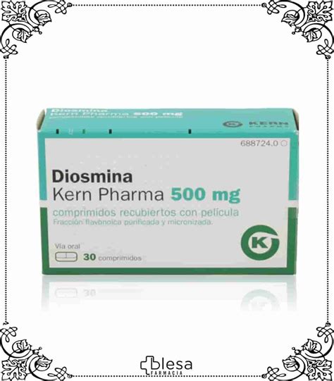 Kern Diosmina 500 Mg 30 Comprimidos Blesa Farmacia