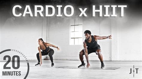 20 Minute Full Body Cardio Hiit Workout [no Repeat] Full Body Hiit