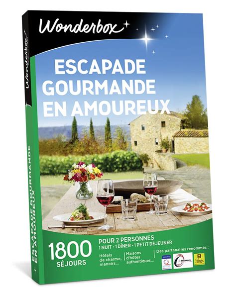 Wonderbox Escapade Gourmande En Amoureux Que Contient Ce Coffret