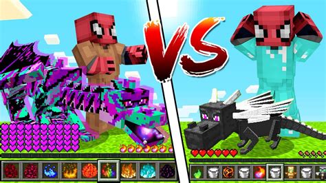 Fak R Ejderha Vs Zeng N Ejderha Elmas Kazanan Minecraft Youtube