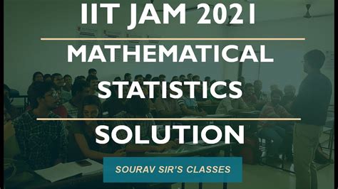 Iit Jam Mathematical Statistics Q Objective Complete