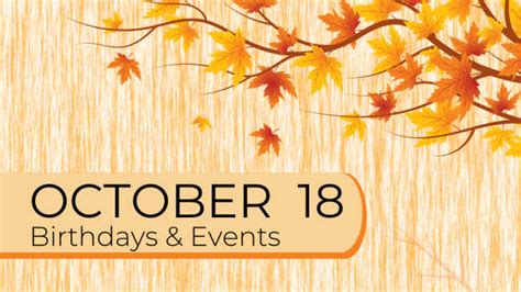 October 18 - National Day Calendar