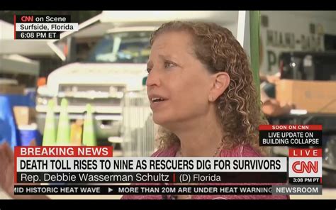 Wasserman Schultz: 'Unimaginable Grief' at Condo Collapse