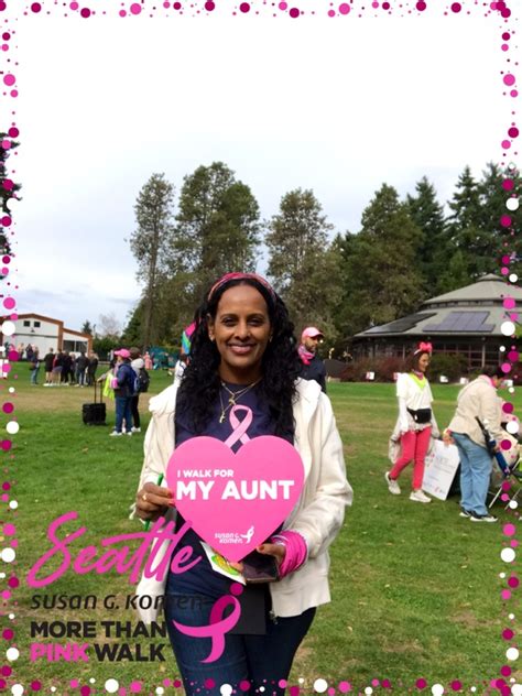 susan  komen   pink walk movin