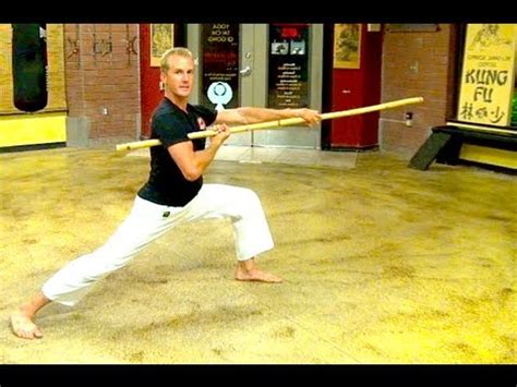 Bo Staff Skills Of Kung Fu YouTube