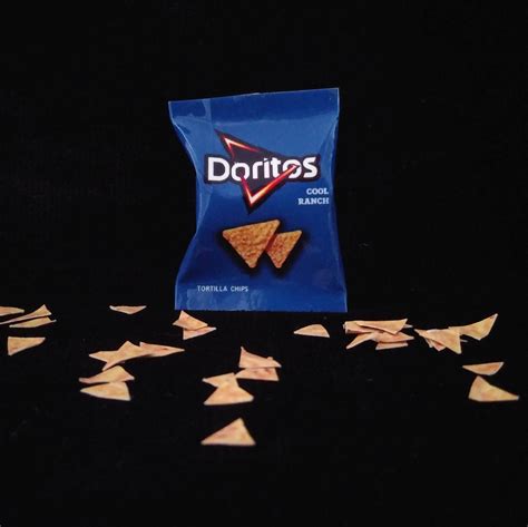 Products :: Dollhouse Miniature Doritos Bag of Chips 1:12 Snack Cool ...