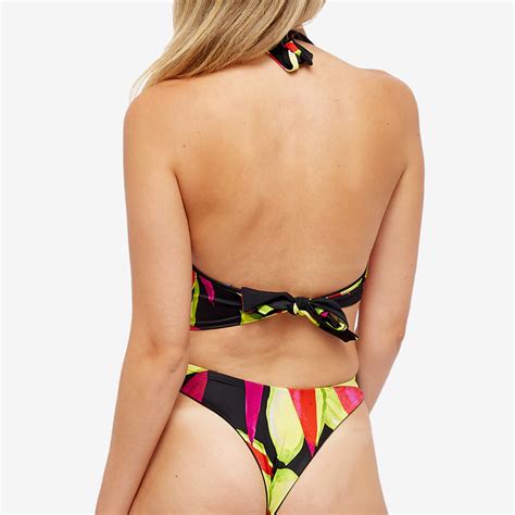 Louisa Ballou Sex Wax Swimsuit Electric Pink Flower End