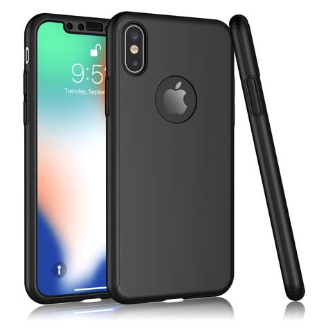 Tekcoo iPhone X Case, Full Body Protection, Hard Slim Hybrid Cover with