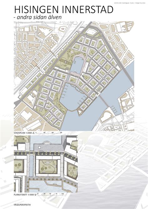 Examensarbete Inom Arkitektur HISINGEN INNERSTAD STADSPLAN 1 3000 0