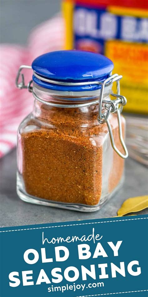Homemade Old Bay Seasoning Recipe - Simple Joy
