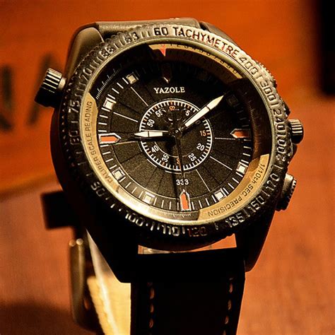 Yazole reloj deportivo de cuarzo para hombre cronógrafo Masculino