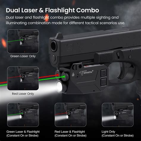 Votatu H L Gr Shockproof Pistol Laser Light Combo Lumen Green