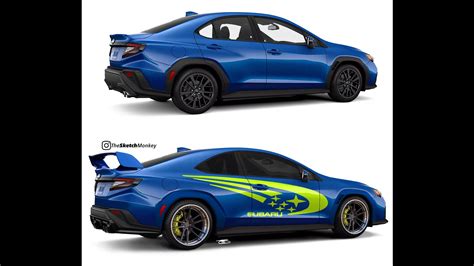 Subaru Impreza 22B STi Rendering Imagines Two-Door WRX With Less ...