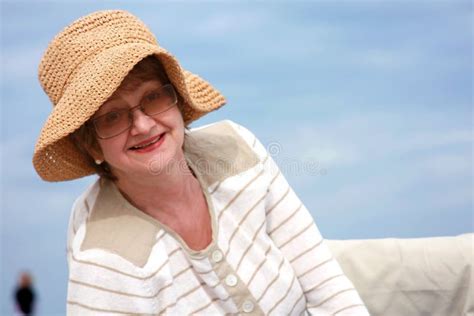 Mature Woman Bathing Suit Stock Photos Free Royalty Free Stock