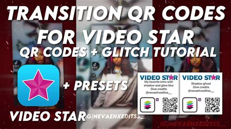 Transition QR Codes For Video Star YouTube