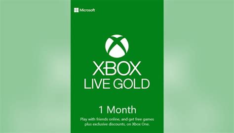 Buy Xbox Live Gold 1 Month Lowest Price