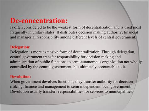 Decentralization Is Usually Desirable In A Company When: 3