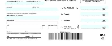 nc  fillable form fill  printable  forms