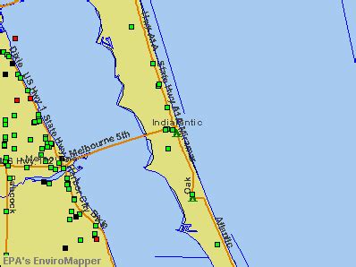map  indialantic florida