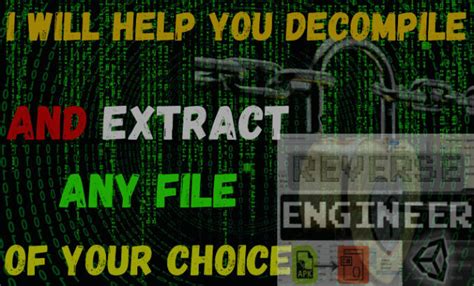 Decompile and extract yourdecompile and extract your unity,unreal,3d ...
