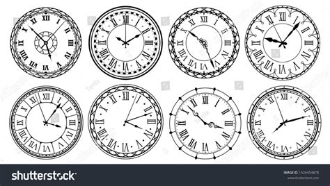 Vintage Clock Face Over 20409 Royalty Free Licensable Stock