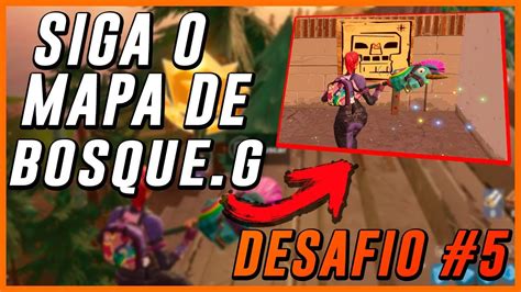 Siga O Mapa Do Tesouro Encontrado Em Bosque Gorduroso Fortnite