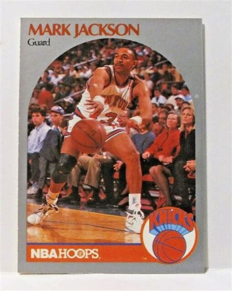 Nba Hoops Mark Jackson Trading Card Nmint Ebay