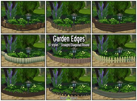 Around The Sims 4 Garden Edging Theres Always This Time Of The Year