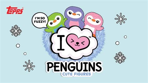 2022 Topps I Love Penguins Figures & Stickers