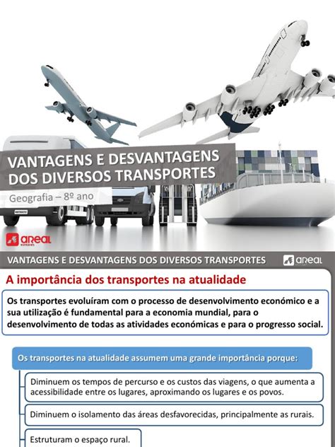 Vantagens e Desvantagens Dos Transportes | PDF | Transporte ferroviário ...