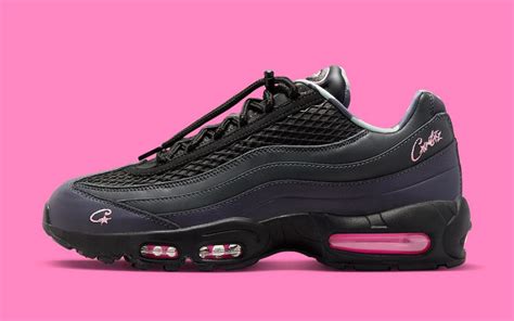 Corteiz X Nike Air Max 95 Pink Beam FB2709 001 Sneaker Style