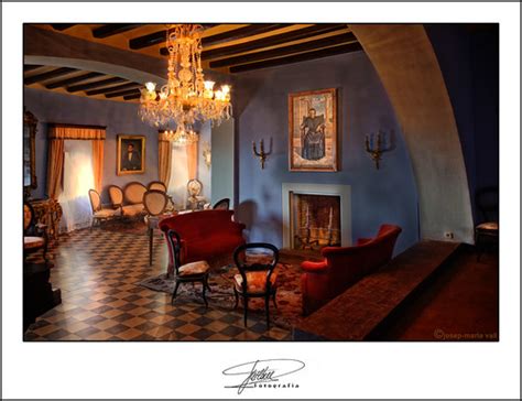 Castillo Monasterio De Sant Miquel D Escornalbou Salon No Flickr