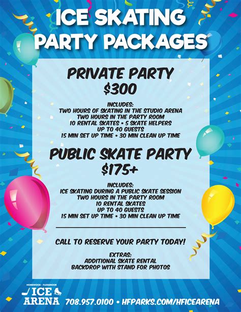 ice skating birthday parties 1