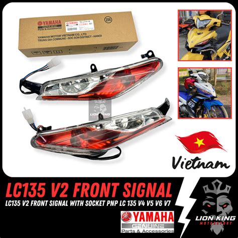 YAMAHA LC135 V2 Signal Depan Cutting Vietnam Front Signal Set With