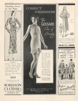 Gossard Lingerie Original Adverts And Images