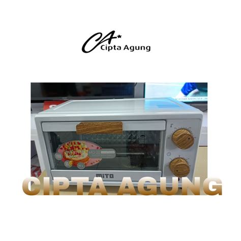 Jual Mito Oven Listrik Mini Mo White Wood Series Kapasitas L Mo