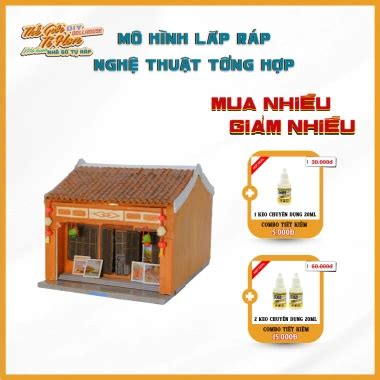 mo hinh  tu lap diy  gioi ti hon hoi  mon qua handmade  dao
