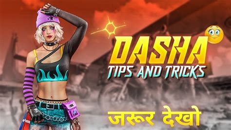 New Dasha Character Ability How To Use Dasha Character In Free Fire