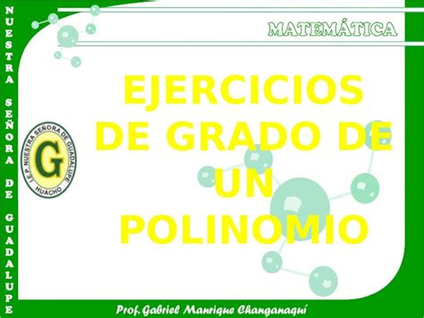 Pptx Ejercicios De Grados De Un Polinomio Dokumen Tips Hot Sex Picture