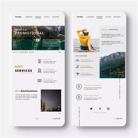 modern   website top  web design trends