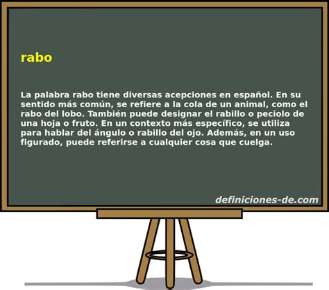 O Que Significa Rabo - Significado de «rabo»