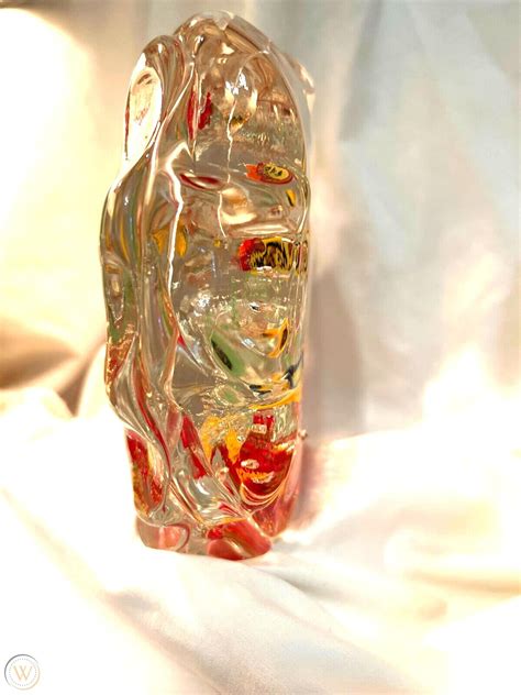 Vintage Authentic Murano Glass Fish Aquarium Seagrass Controlled