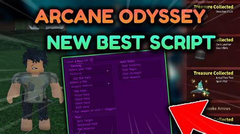 UPDATED Roblox Arcane Odyssey Script Auto Farm Quests Infinite