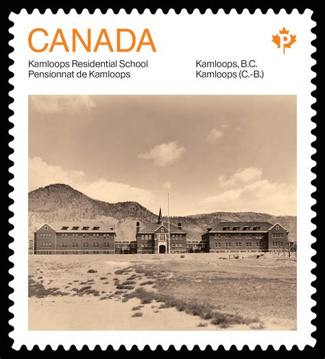 Kamloops Residential School - Canada Postage Stamp | Truth and