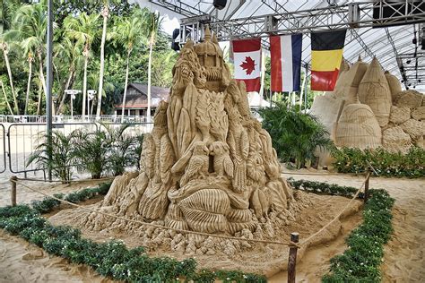 Tropical Splender Sand Sculpture By Michel Lepire Canada Flickr