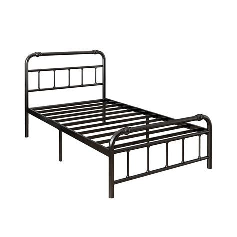 Theocorate Twin Xl Bed Framewith Headboard And Footboard14 Inch High