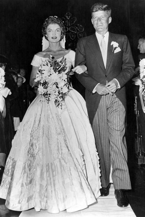 Jackie Kennedy’s wedding dress was made by a secret society dressmaker