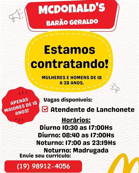 Mcdonald's Barão Geraldo - McBarão Oficial (@mcdonaldsbaraogeraldo) • Instagram photos and videos